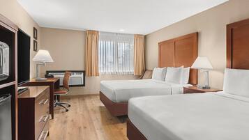 Premium bedding, in-room safe, desk, blackout curtains