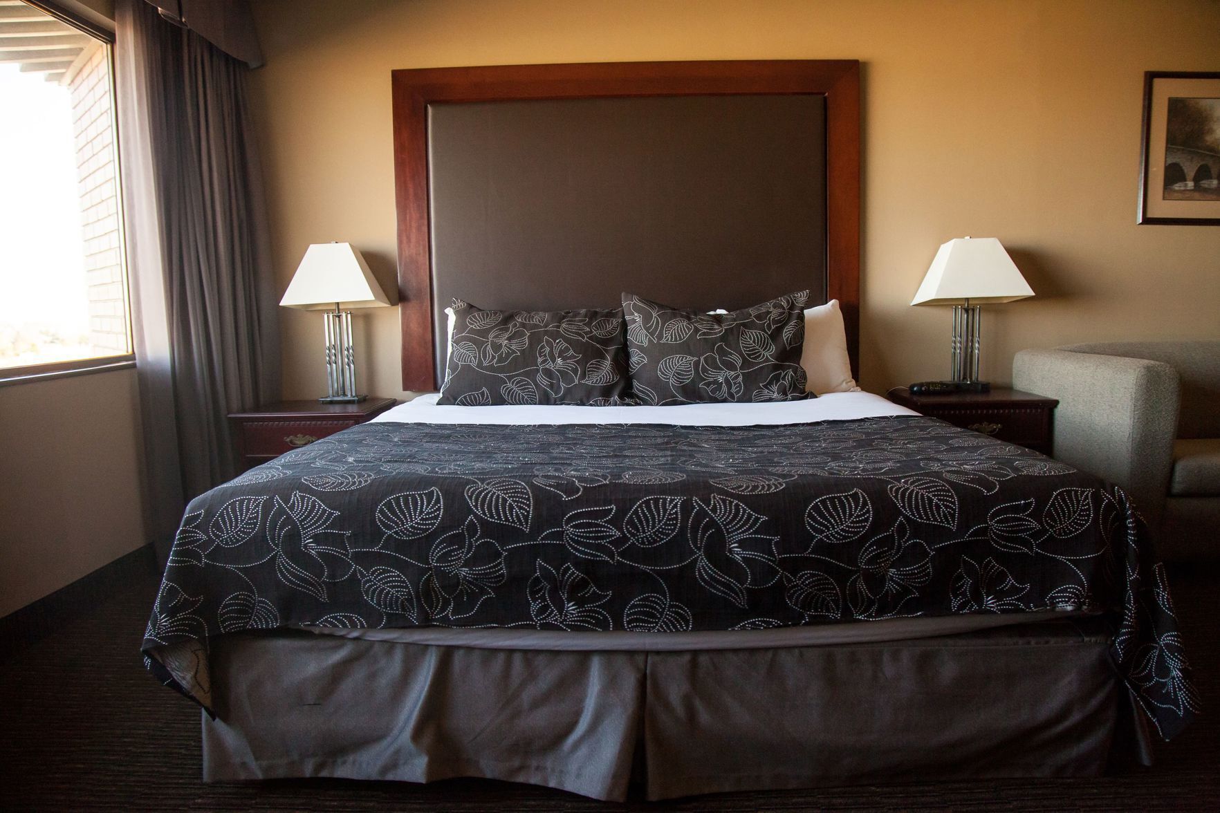 Premium bedding, pillow-top beds, in-room safe, individually decorated