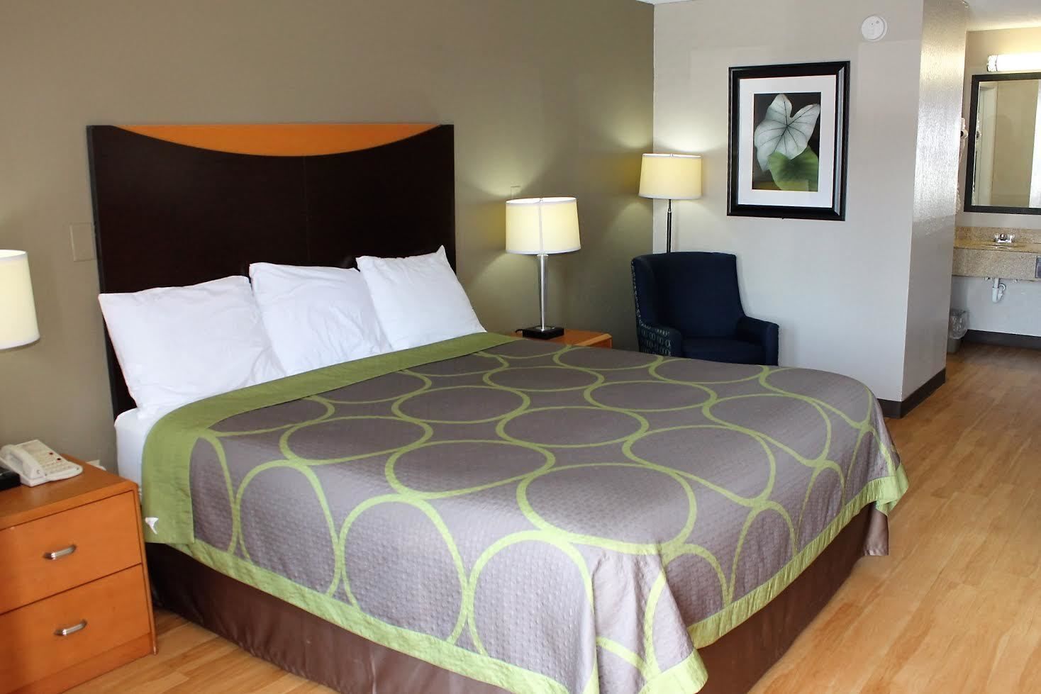Blackout curtains, iron/ironing board, free WiFi, bed sheets