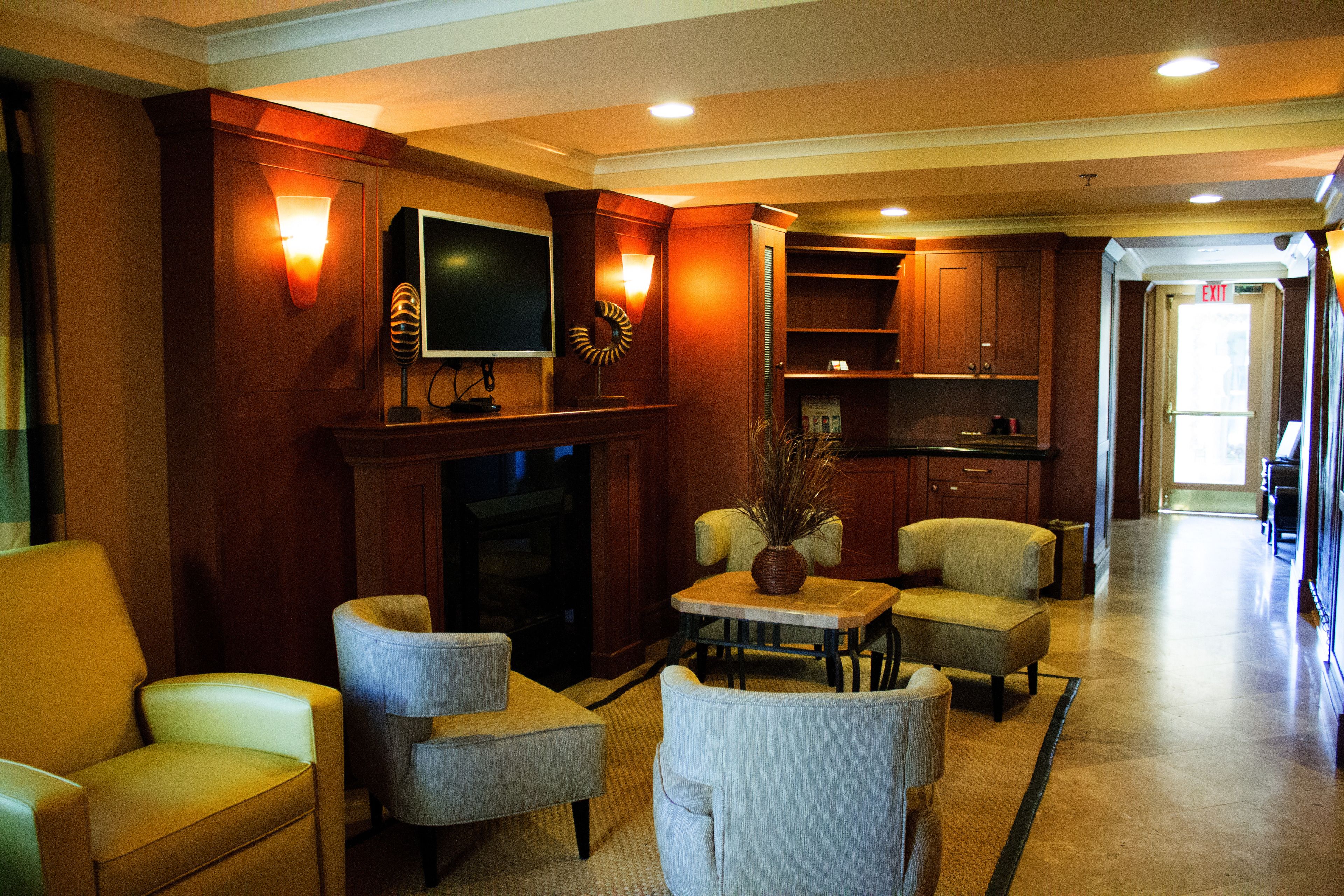 Sala de estar en el lobby