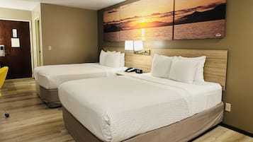 Efficiency, Standaard kamer, 2 queensize bedden | Een bureau, een strijkplank/strijkijzer, extra bedden, gratis wifi
