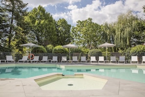 Seasonal outdoor pool