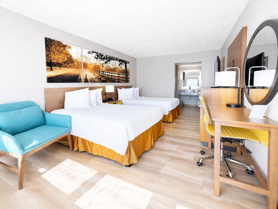 Room, 2 Double Beds, Non Smoking