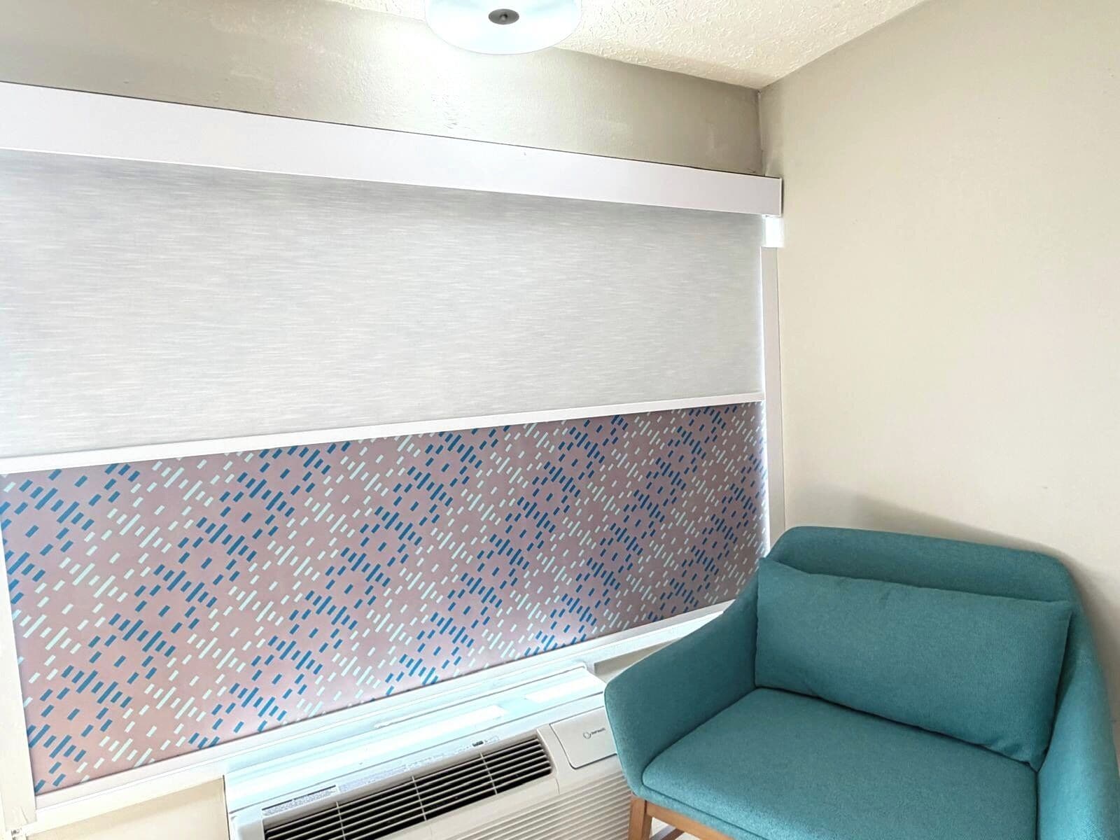 Desk, blackout drapes, free cribs/infant beds, free WiFi