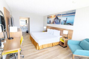 Habitación, 1 cama de matrimonio grande, no fumadores (Remodeled) | Escritorio, cortinas opacas, cunas gratuitas y wifi gratis