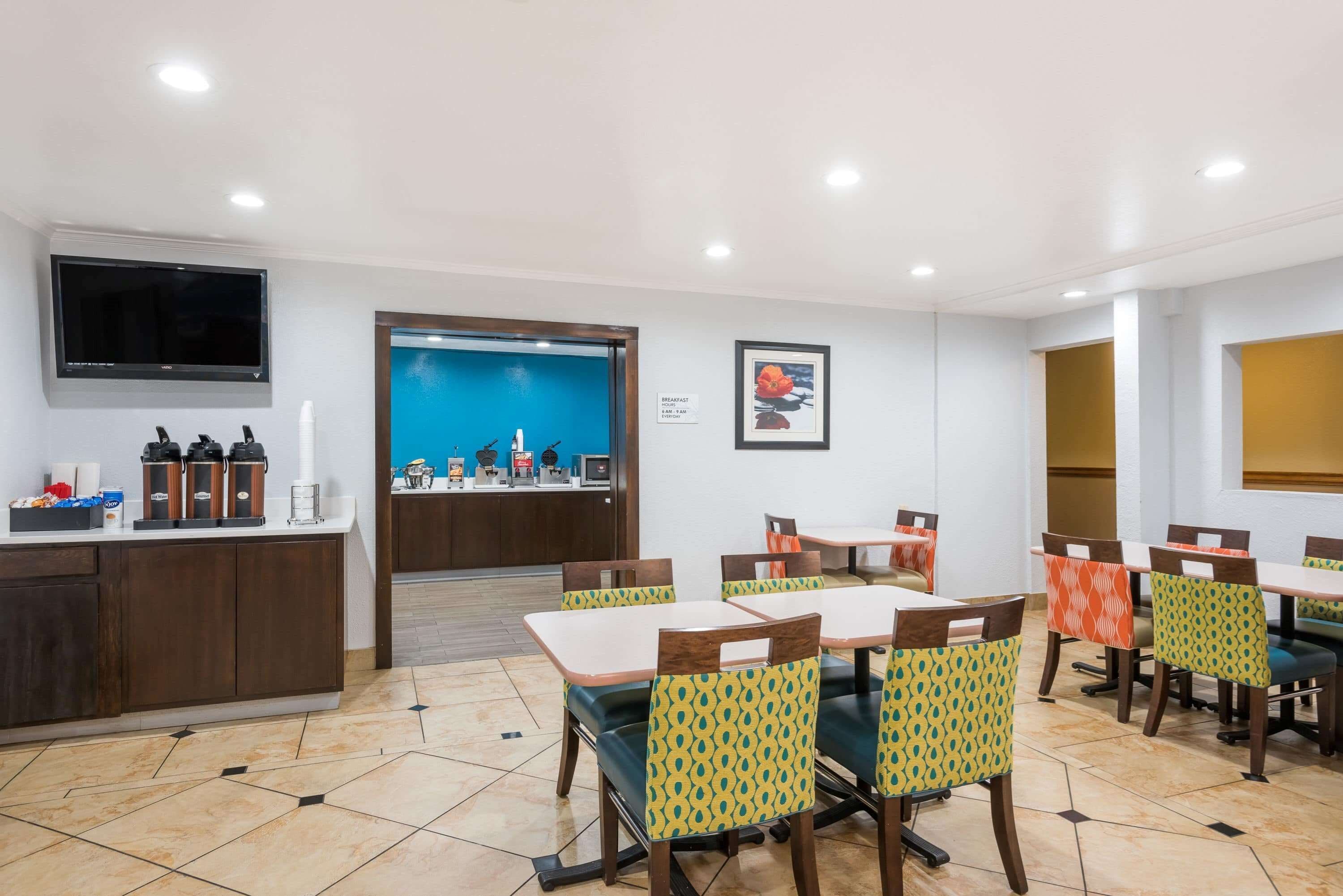 Desayuno completo incluido todos los días