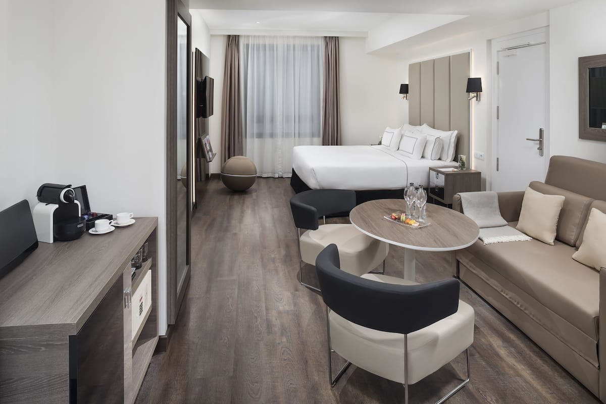 Bettwäsche aus ägyptischer Baumwolle, hochwertige Bettwaren, Minibar