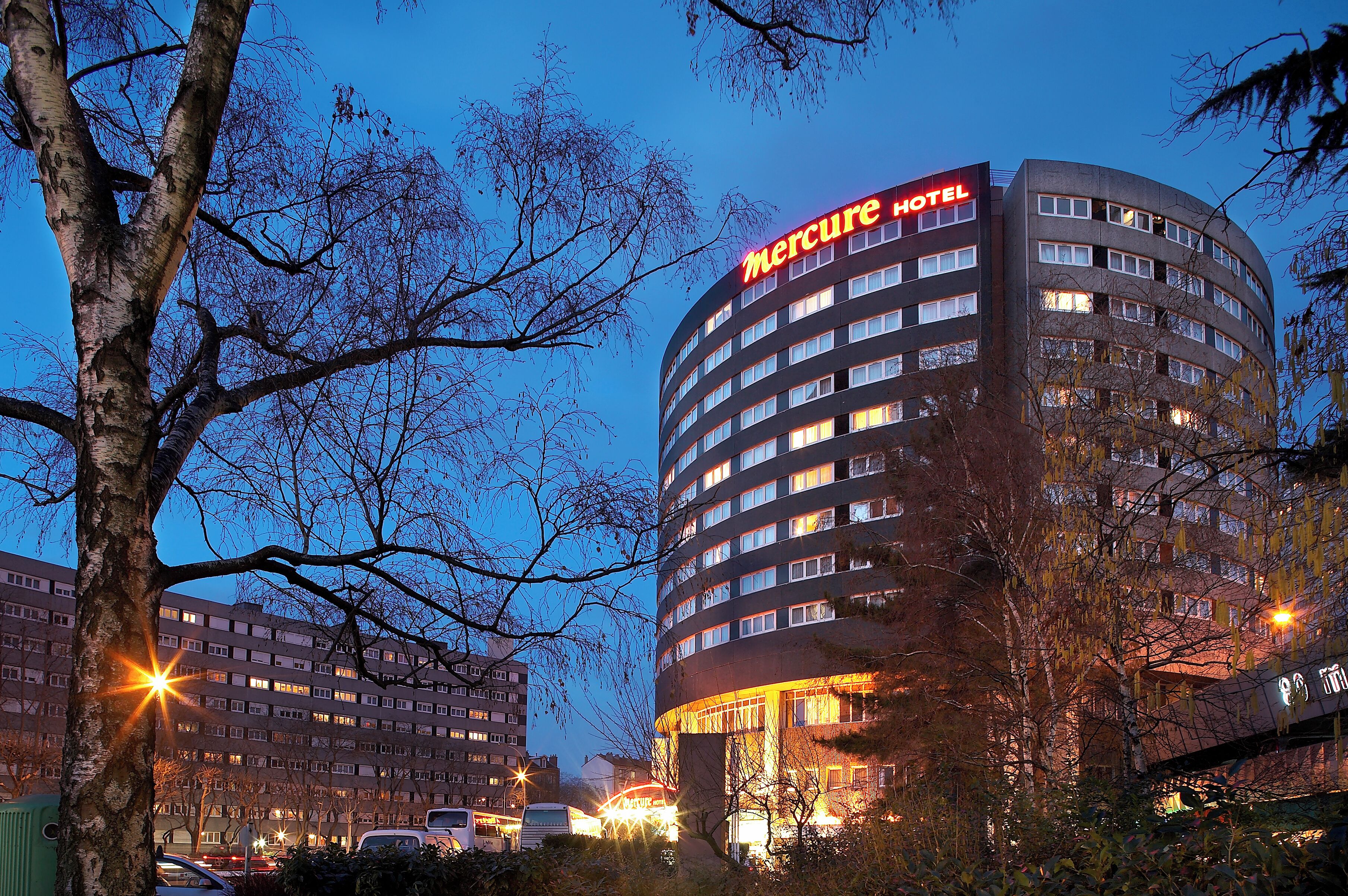 Façade de l’hébergement - soirée/nuit