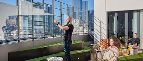 Rooftop terrace