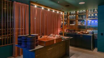 Daily buffet breakfast (EUR 26 per person)