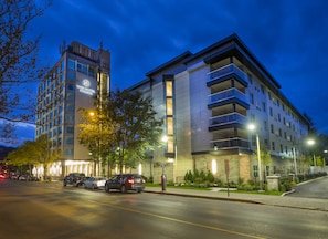 Front of property - evening/night