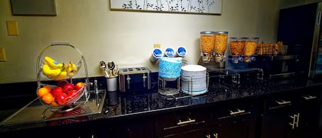 Free continental breakfast