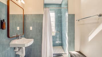Shower, eco-friendly toiletries