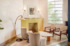 Lobby sitting area