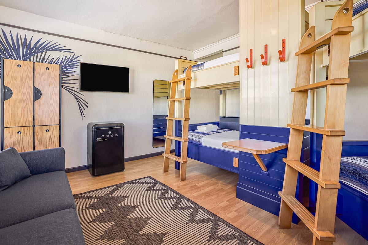 Quadrupla Premium, letti multipli | 1 camera, biancheria da letto di alta qualità, tende oscuranti
