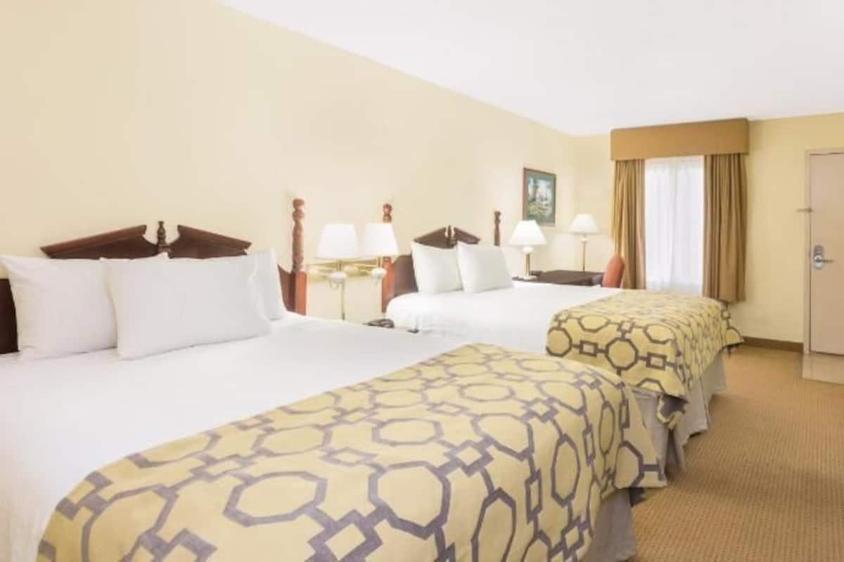 In-room safe, desk, laptop workspace, iron/ironing board