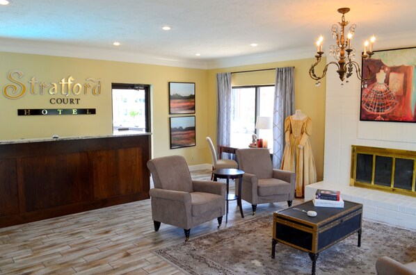 Lobby sitting area