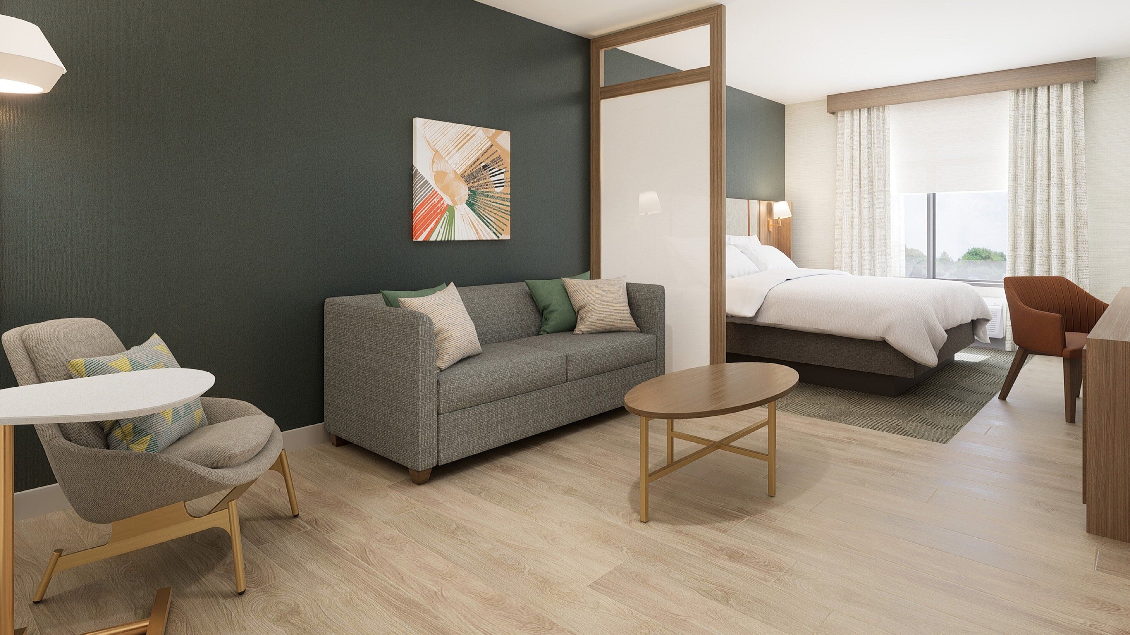 1 bedroom, in-room safe, desk, blackout curtains