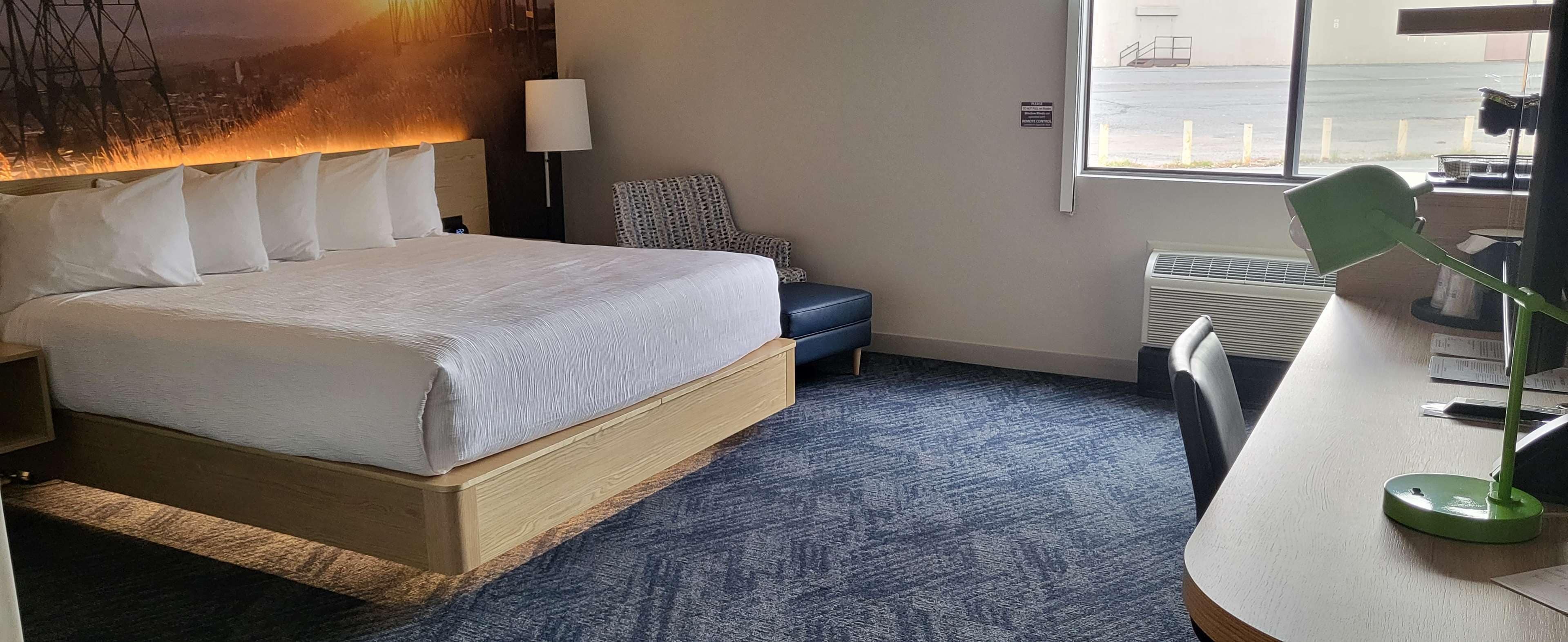 Standard Room, 1 King Bed, Accessible, Refrigerator & Microwave
