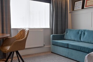 Room, 1 King Bed with Sofa bed | In-room safe, desk, laptop workspace, iron/ironing board