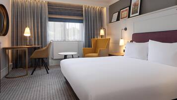In-room safe, desk, laptop workspace, iron/ironing board