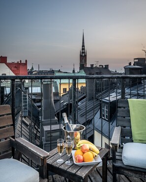 Terrasse sur le toit