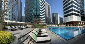 Poolside bar
