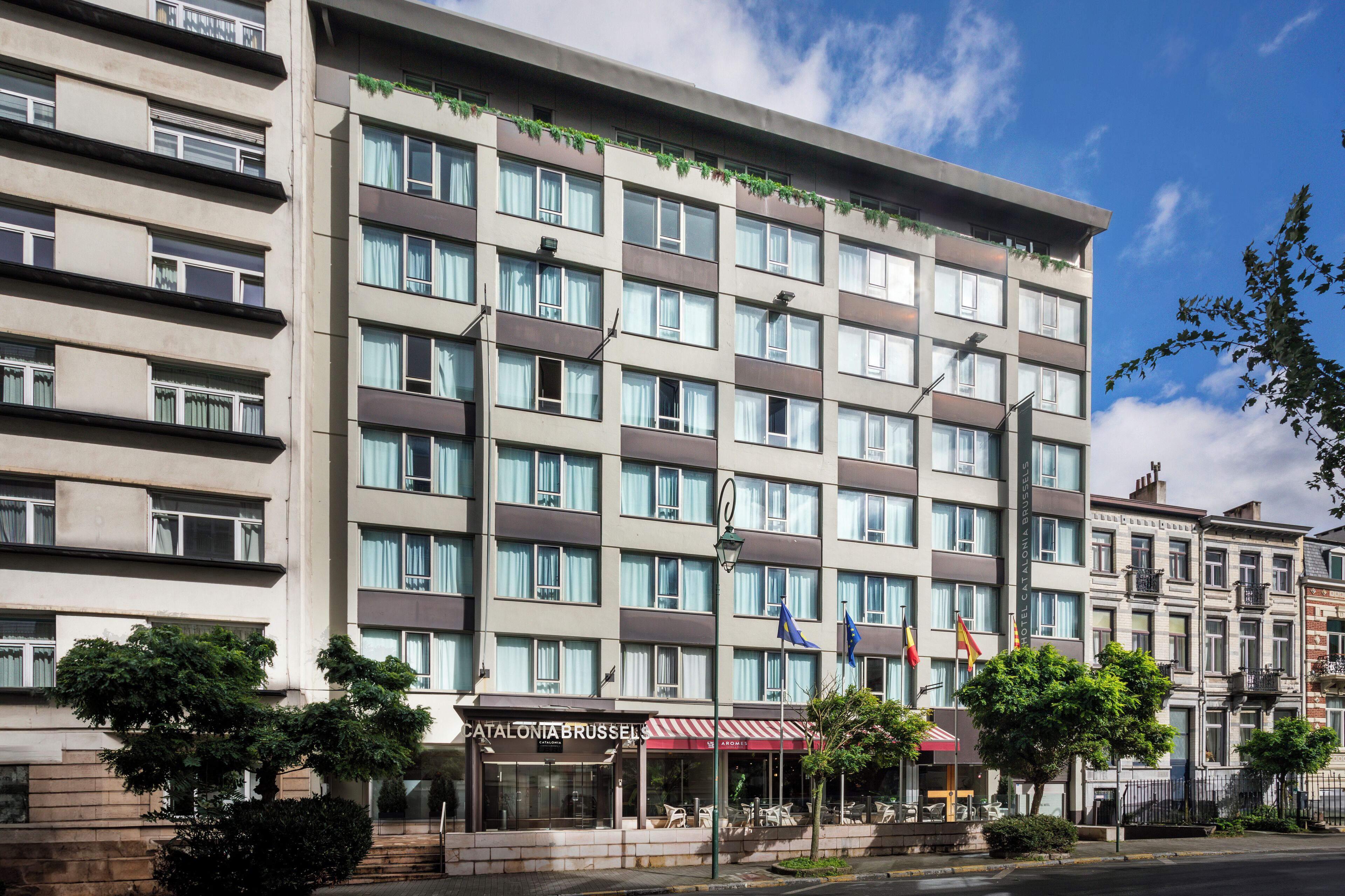 Façade de l’hébergement