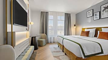 Chambre Double Confort | Literie hypoallergénique, coffres-forts dans les chambres