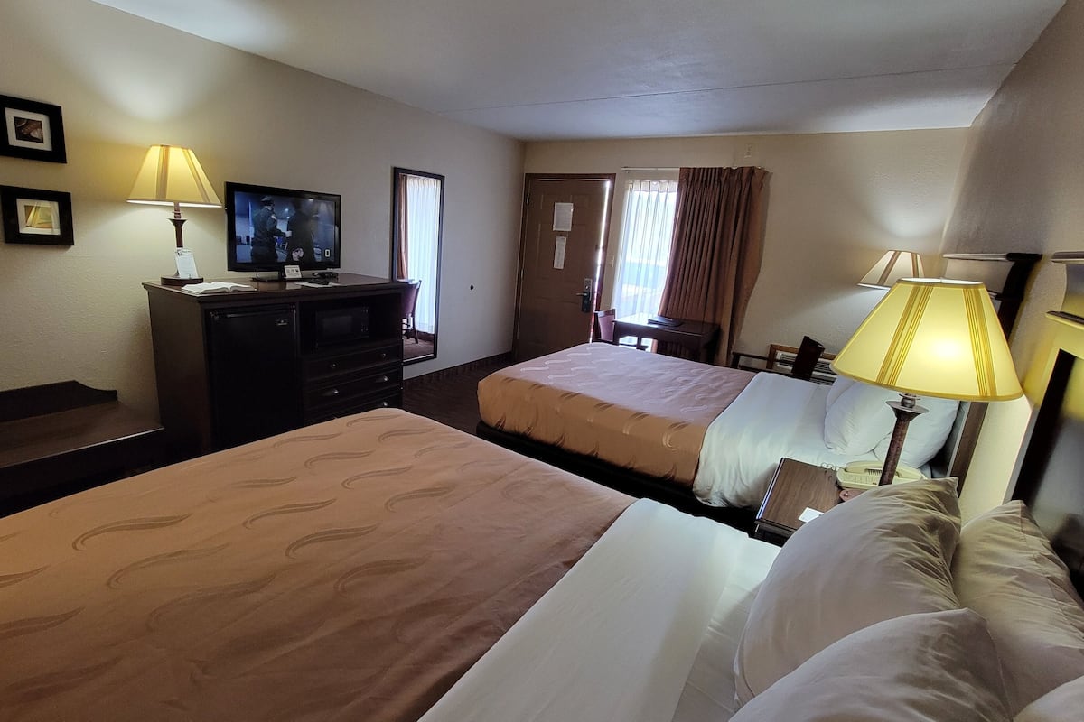 Desk, iron/ironing board, free cribs/infant beds, rollaway beds