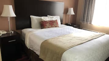 Iron/ironing board, free WiFi, bed sheets