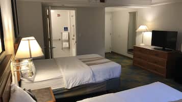 Room, 2 Double Beds, Non Smoking, Pool View (Tub with Grab Bars)