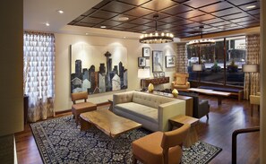 Sitzecke in der Lobby