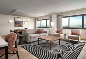 Sviitti, 1 suuri parisänky (One Bedroom) | 1 makuuhuone, egyptinpuuvillaiset lakanat, ylelliset vuodevaatteet