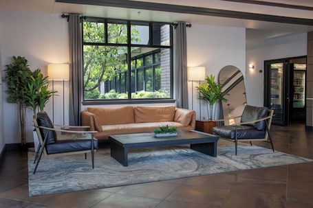 Sala de estar en el lobby