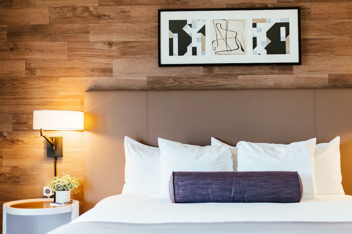 Biancheria da letto di alta qualità, minibar, una cassaforte in camera