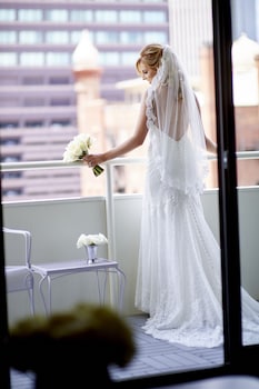 Indoor wedding at Warwick Denver