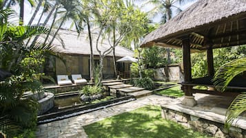 Pemandangan taman