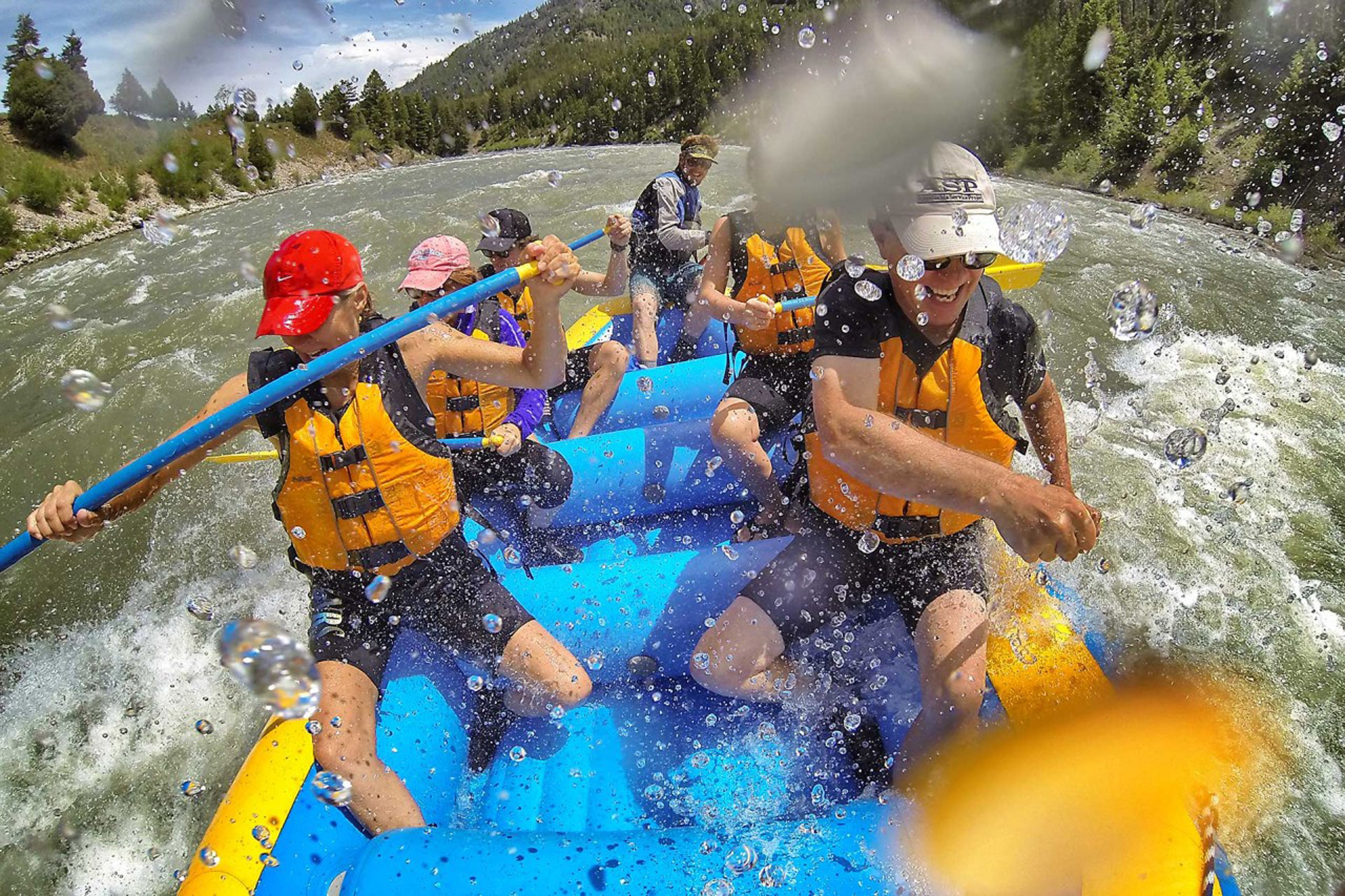 rafting