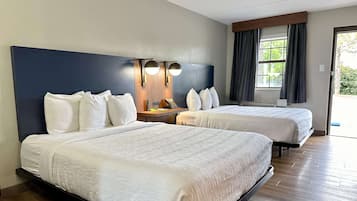 Room, 2 Queen Beds, Accessible, Non Smoking (Mobility, Bathtub W/grab Bars) | Premium bedding, desk, iron/ironing board, free cribs/infant beds