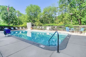 Seasonal outdoor pool