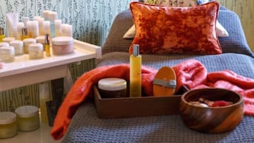 Behandlingsrum til par, kropsbehandlinger, body wrap-behandlinger