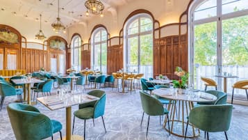 Dinner served, French cuisine