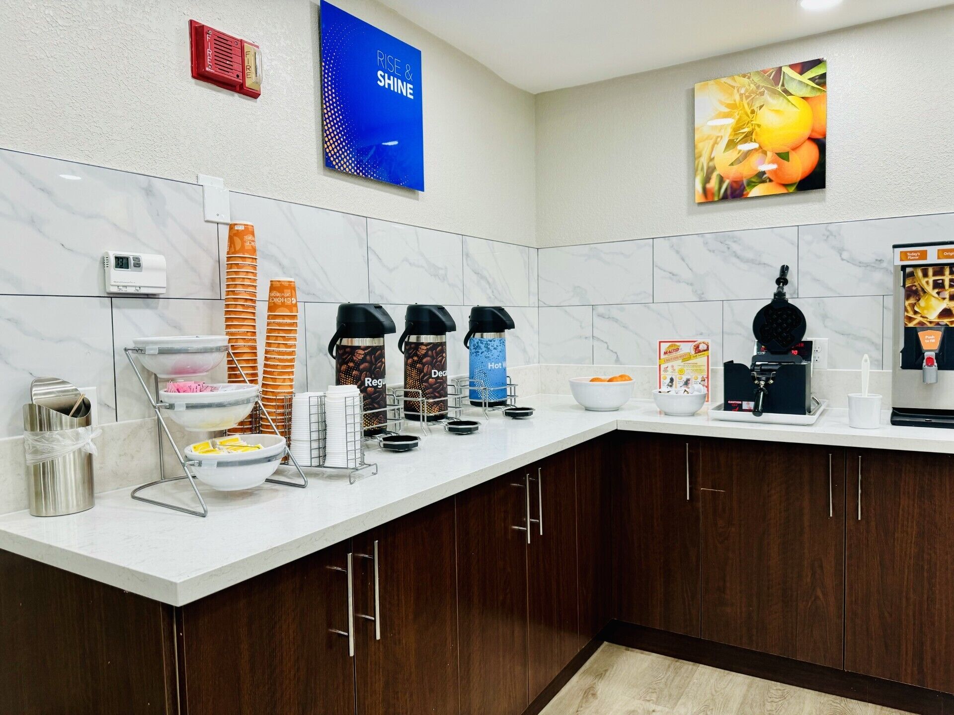 Desayuno buffet incluido todos los días 