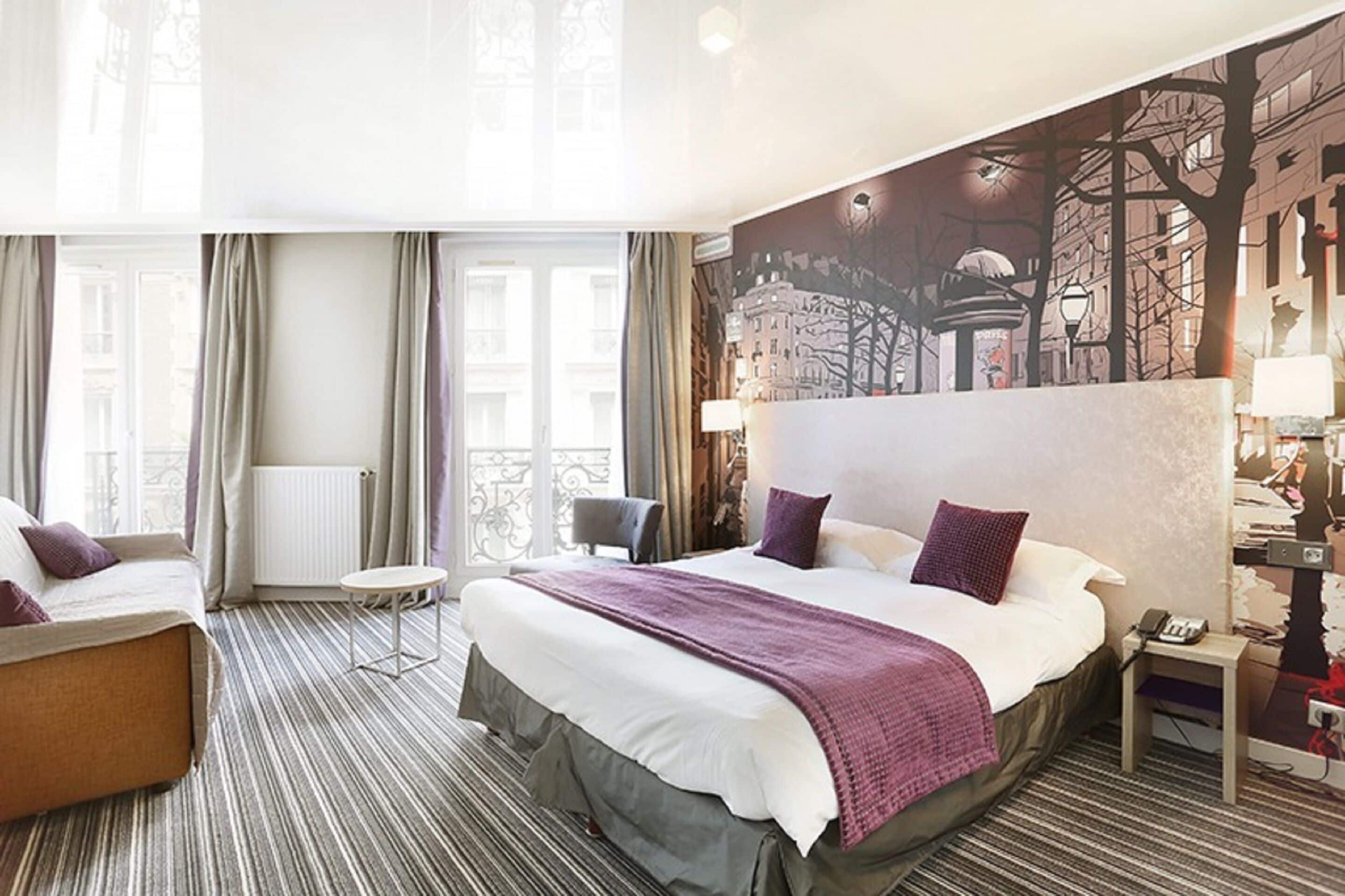 premium bedding, minibar, in-room safe, individually decorated