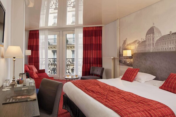 Premium bedding, minibar, in-room safe, individually decorated - Hotel Harvey (Paris)