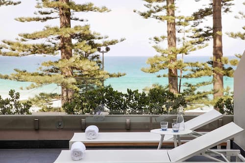 Ocean View Terrace King | Pillowtop beds, minibar, in-room safe, laptop workspace
