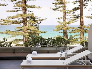 Room, 1 King Bed, Terrace, Ocean View | Pillowtop beds, minibar, in-room safe, laptop workspace