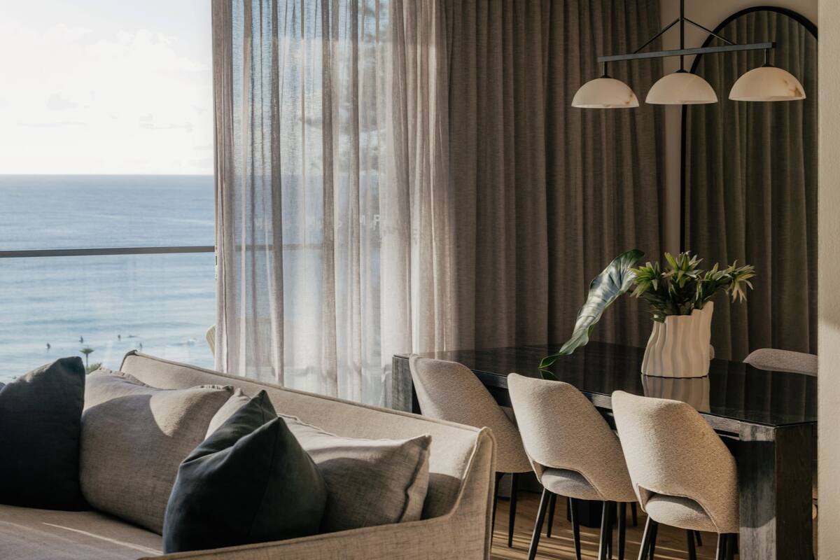 Coastal Two Bedroom Suite | Living area | 50-inch Smart TV with digital channels, TV