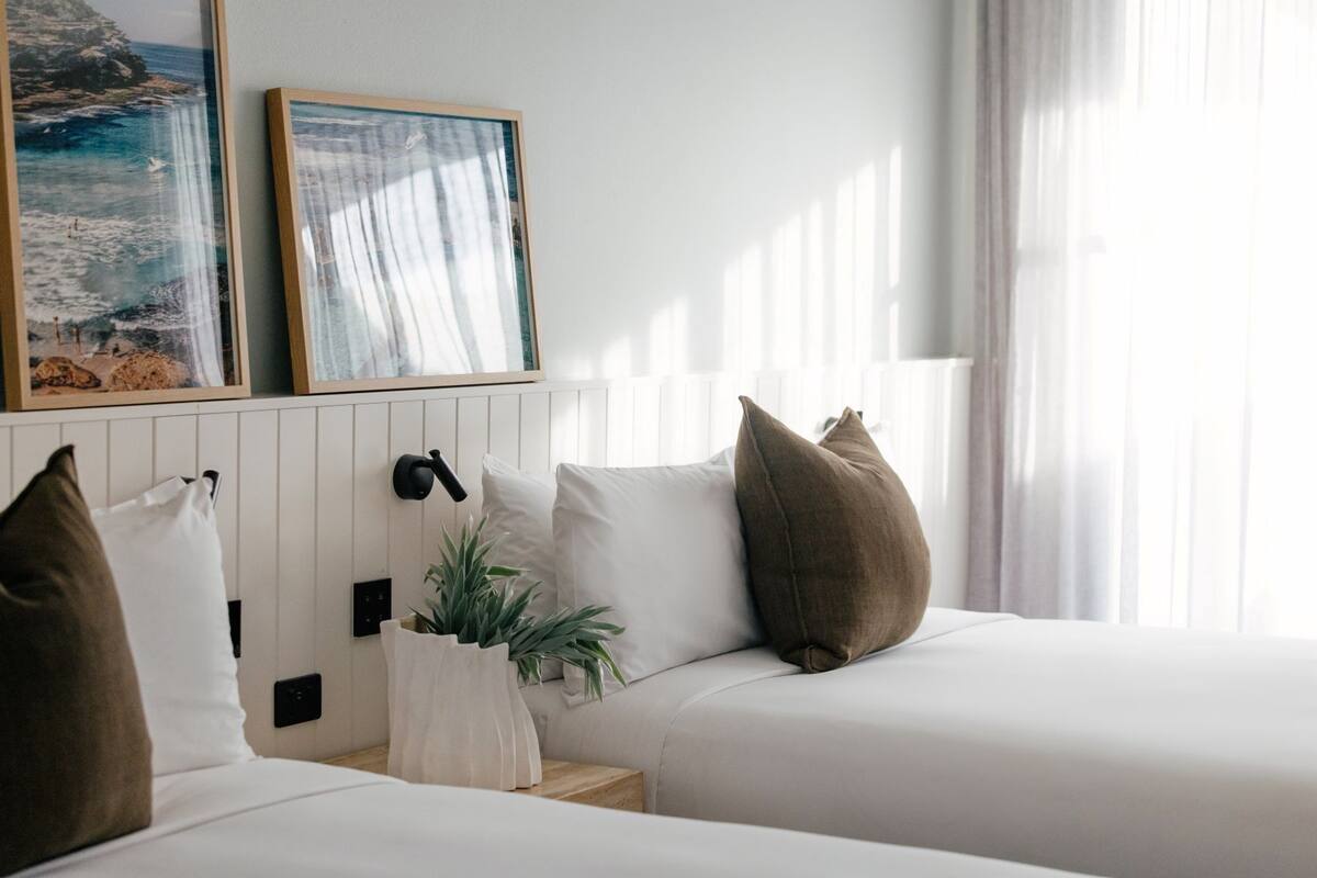 Habitación con 2 camas individuales, terraza (Village) | Colchones con acolchado adicional, minibar, caja fuerte